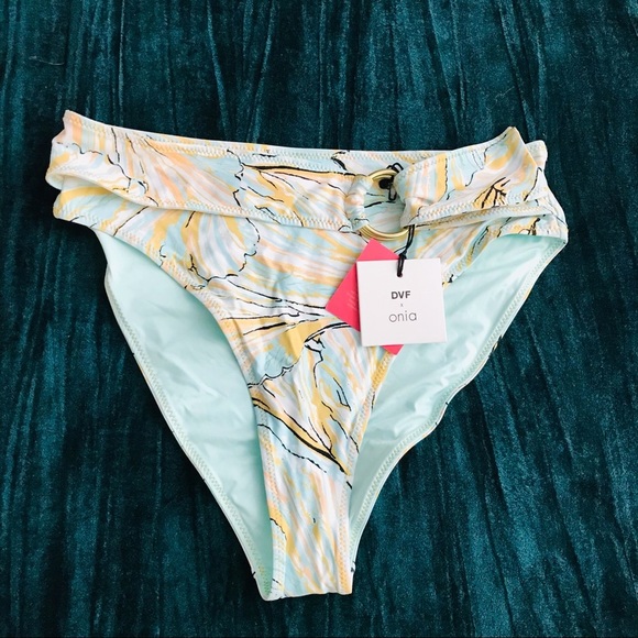 NWT DVF x Onia Anais Bikini Brief Bottom small - Picture 4 of 10
